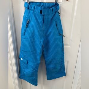 Sunice Kids Bright Blue Ski Pants•SZ 8•waterproof 10k•adjustable waist•outdoor